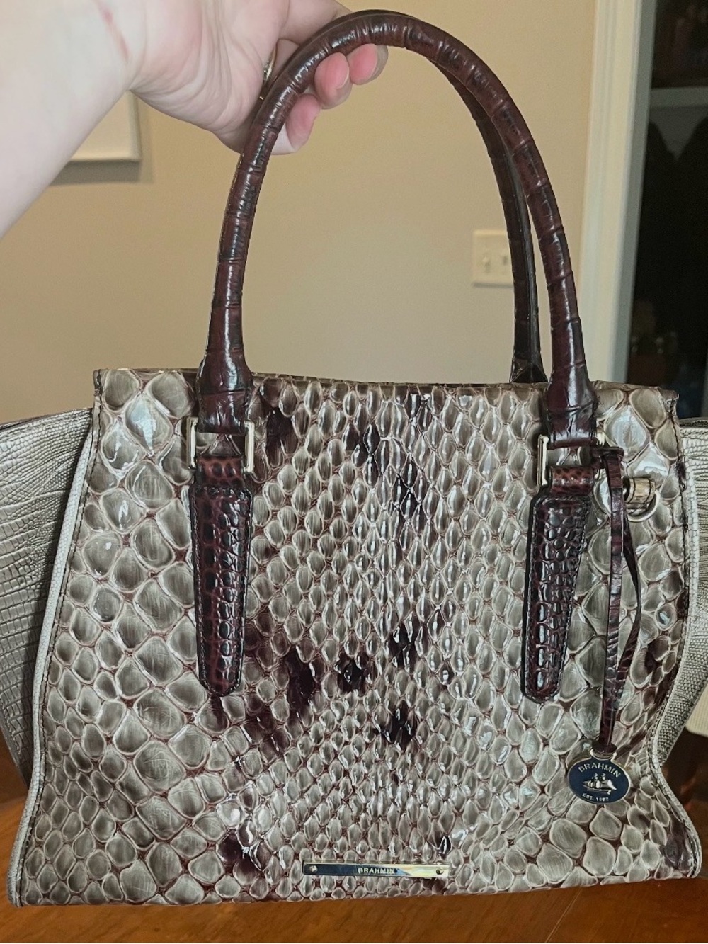 Brahmin Priscilla Satchel